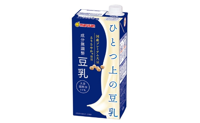 ひとつ上の豆乳　成分無調整豆乳（1L）