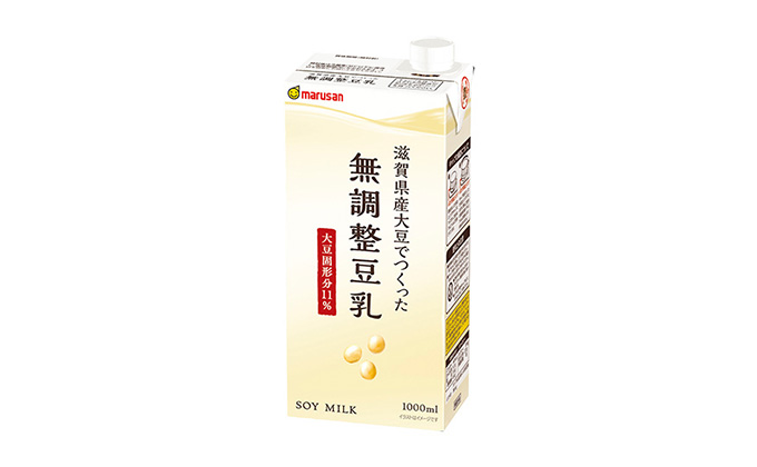 滋賀県産大豆でつくった無調整豆乳（1L）